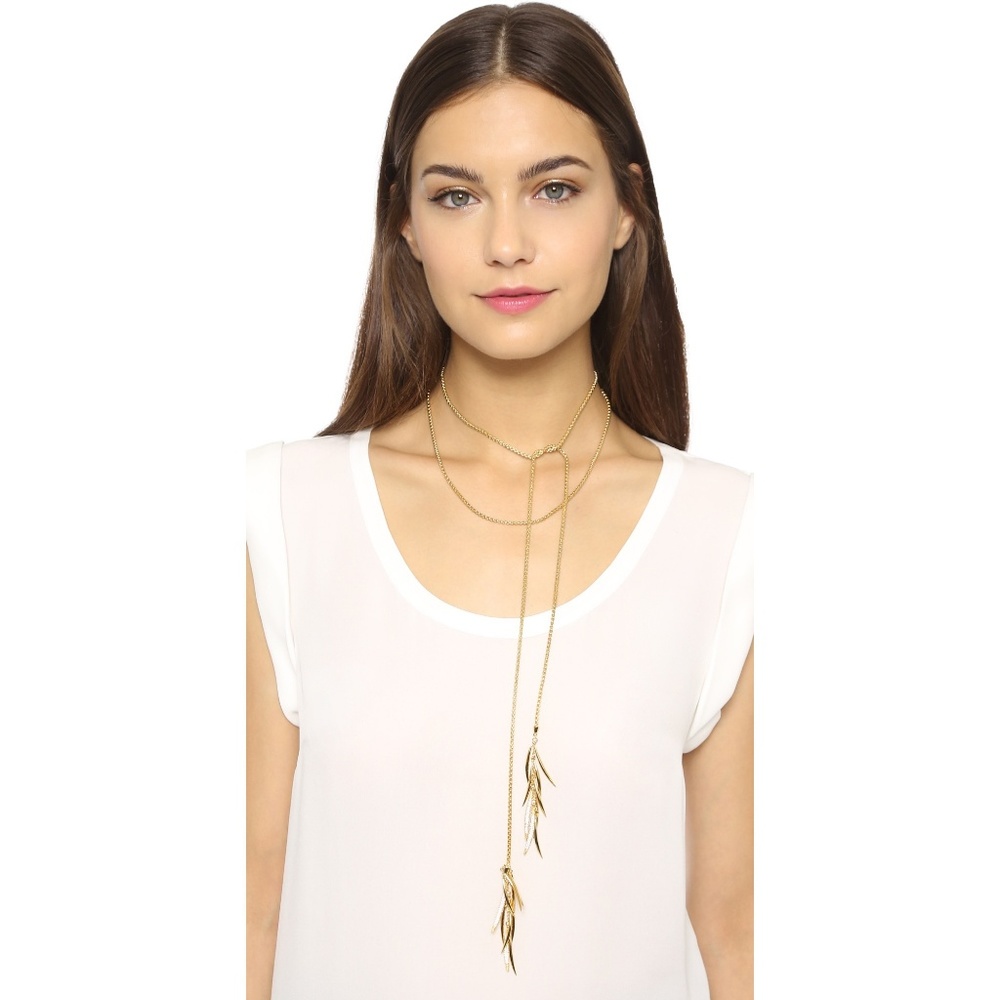 Eddie Borgo Pave Prickle Lariat